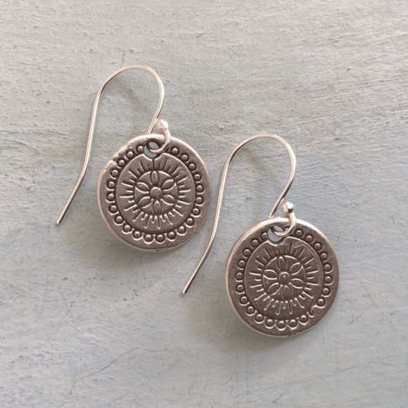 Sterling Silver Sundance charm Earrings new - Picture 3 of 8